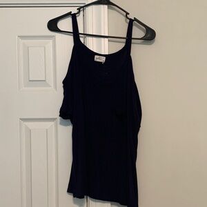 Women's Navy Blue Top 2X